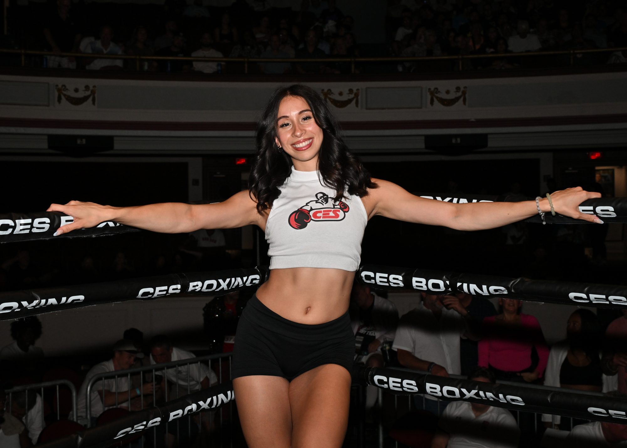 Lex Marie Dones, CES Boxing ring model