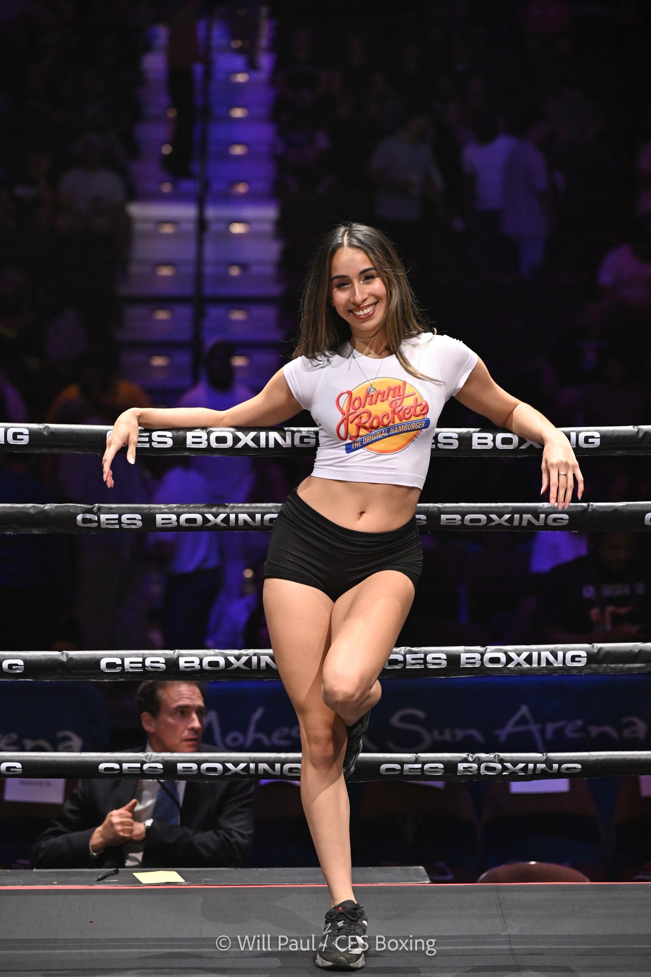 Lex Marie Dones, CES Boxing ring model