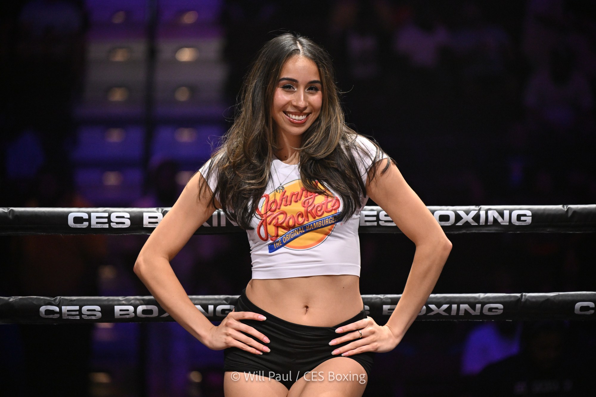 Lex Marie Dones, CES Boxing ring model