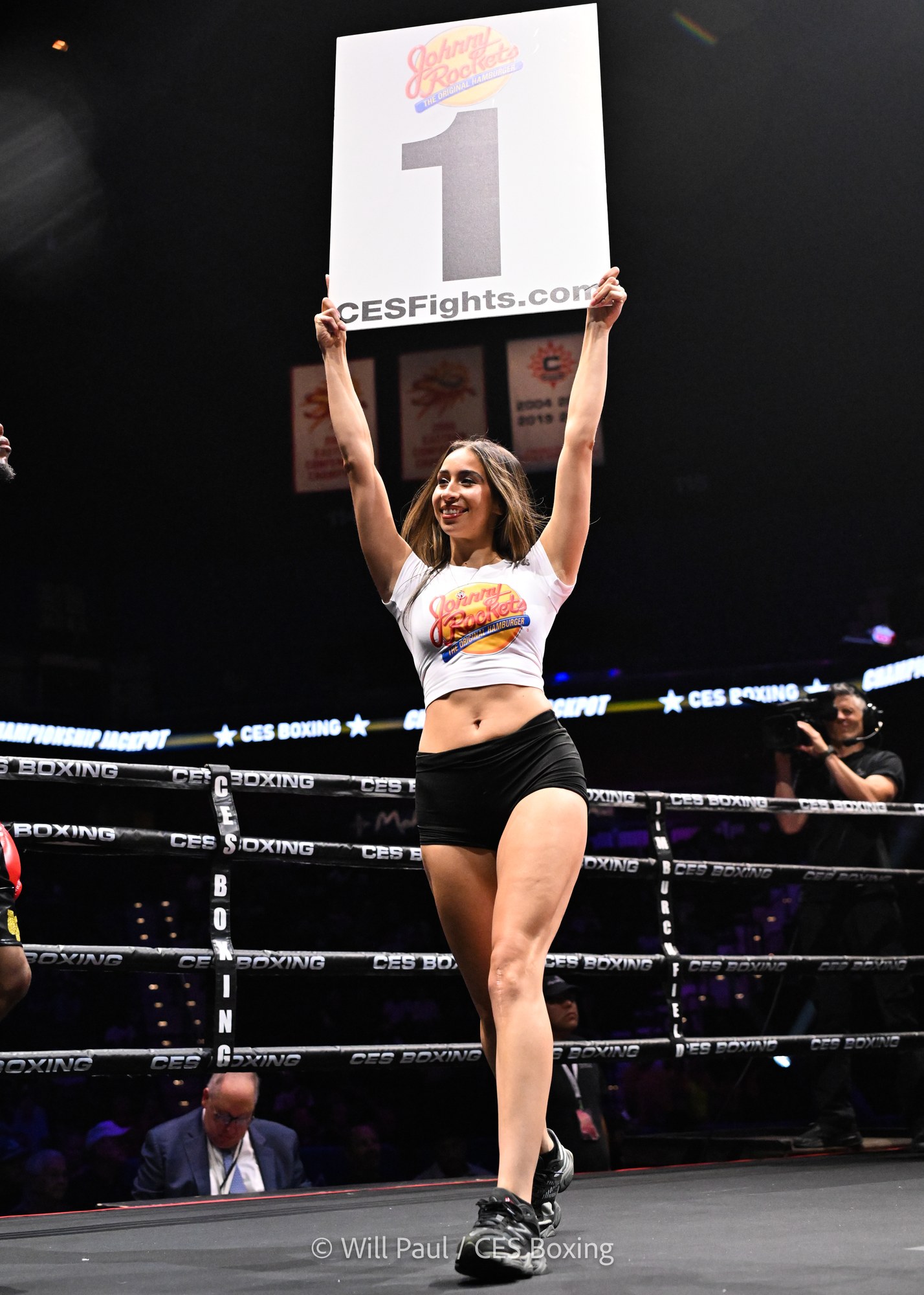 Lex Marie Dones, CES Boxing ring model