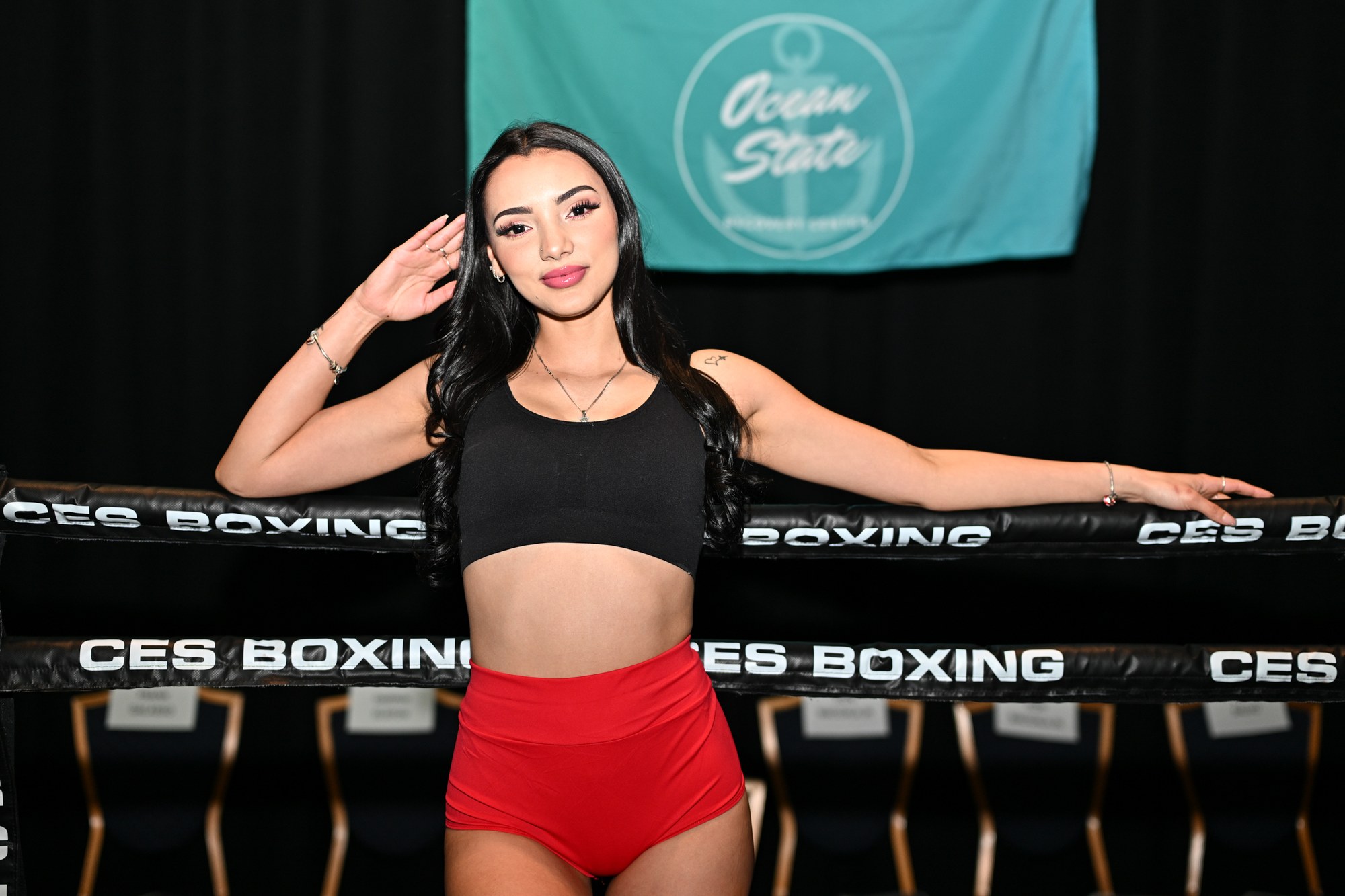 Michelle G., CES Boxing ring model