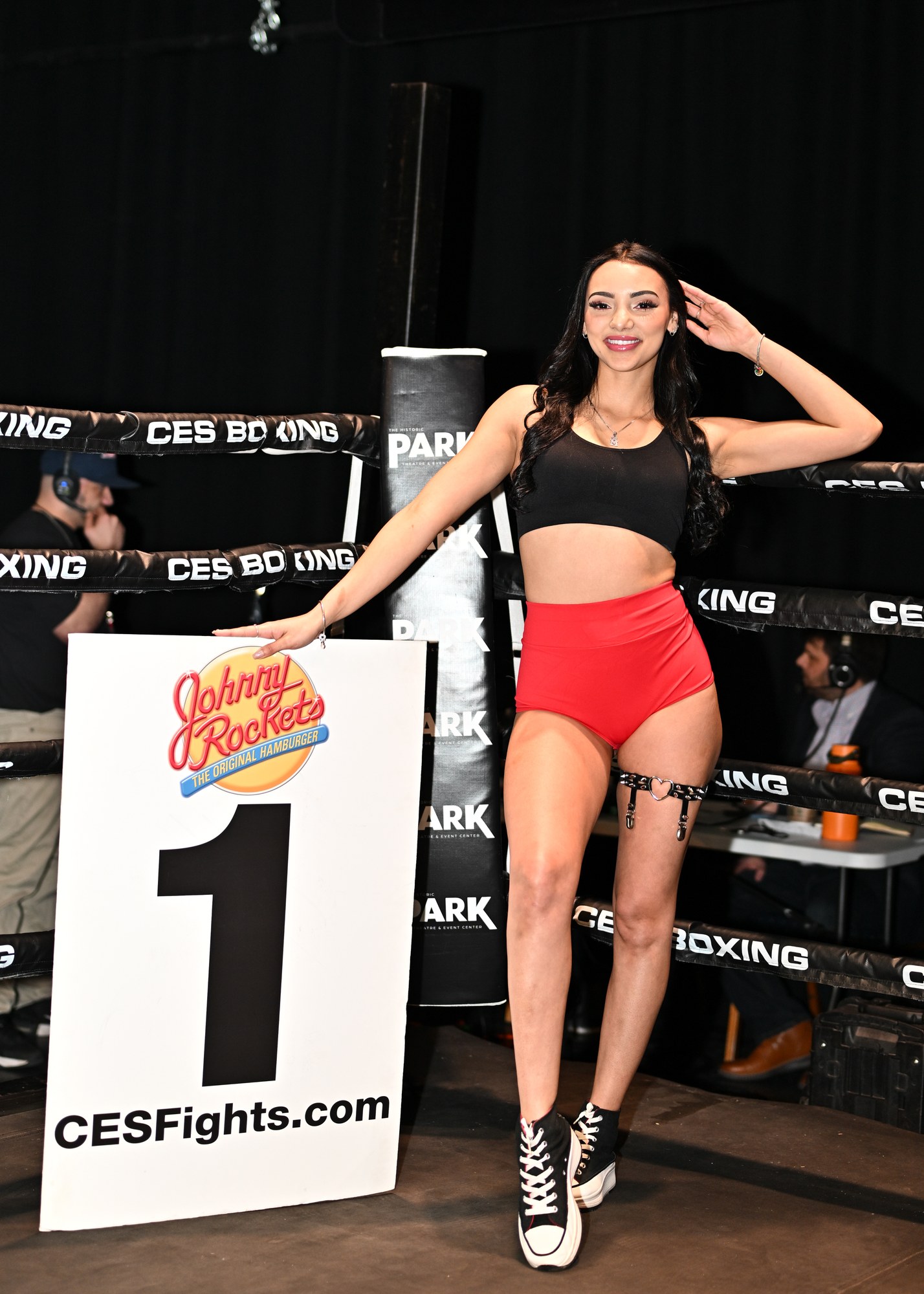 Michelle G., CES Boxing ring model